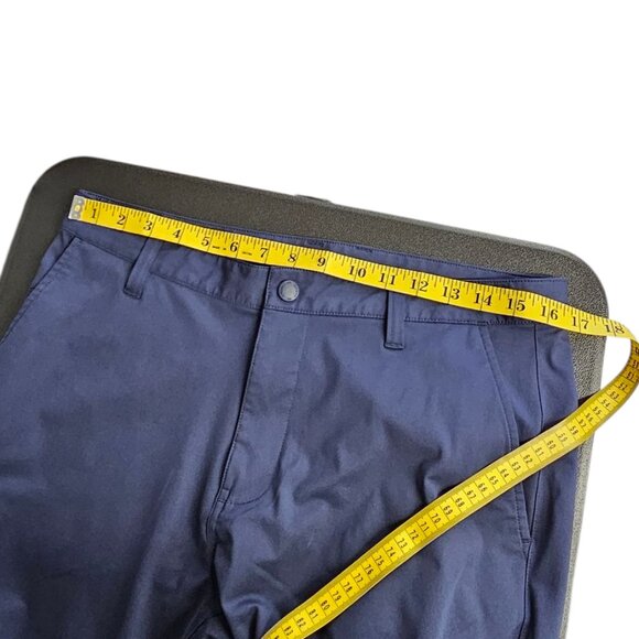 RHONE Mens Commuter Pant, Performance, Stretch, Blue, Golf, Size 32 - Picture 7 of 9